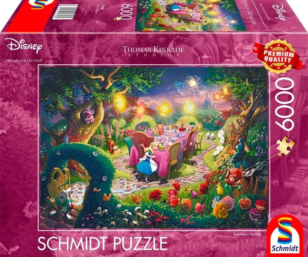 Puzzle Disney Schmidt 6000 pièces Alice au pays des Merveilles – La -magie-des-puzzles.be