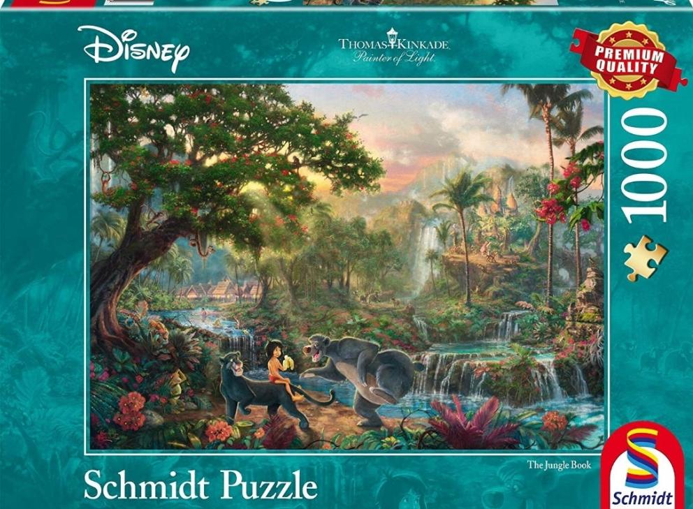 Puzzle Schmidt Disney 1000 pièces Le livre de la jungle
