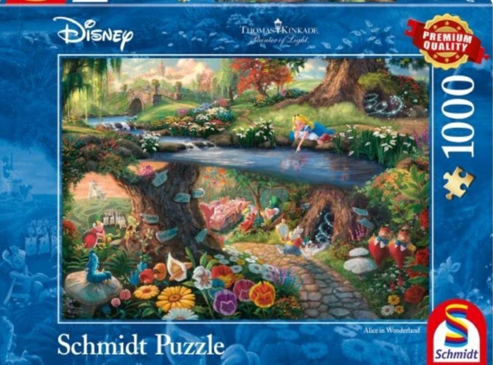 Puzzle Disney Schmidt 1000 pièces Alice au pays des merveilles