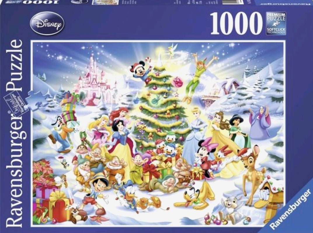 Puzzle de Noël Ravensburger Temps de Noël - Puzzle - 1000 pièces
