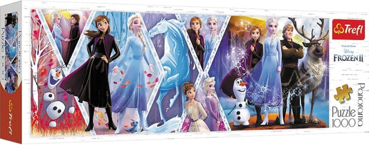 Puzzle Disney Trefl panorama 1000 pièces La Reine des Neiges II