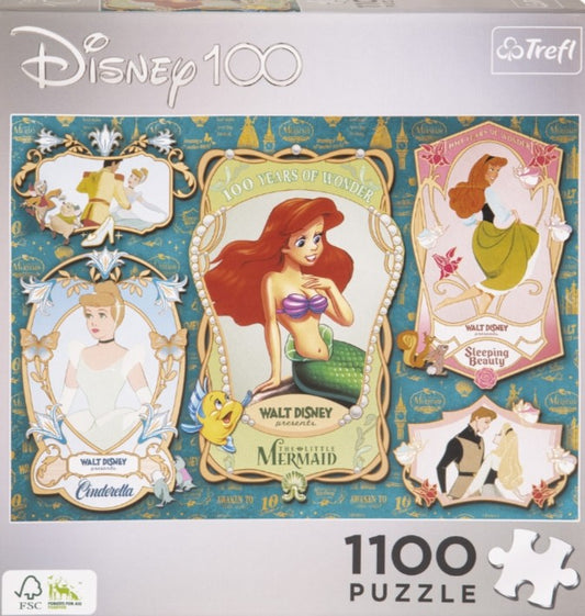 Puzzle Princesses Disney 100 pièces Trefl