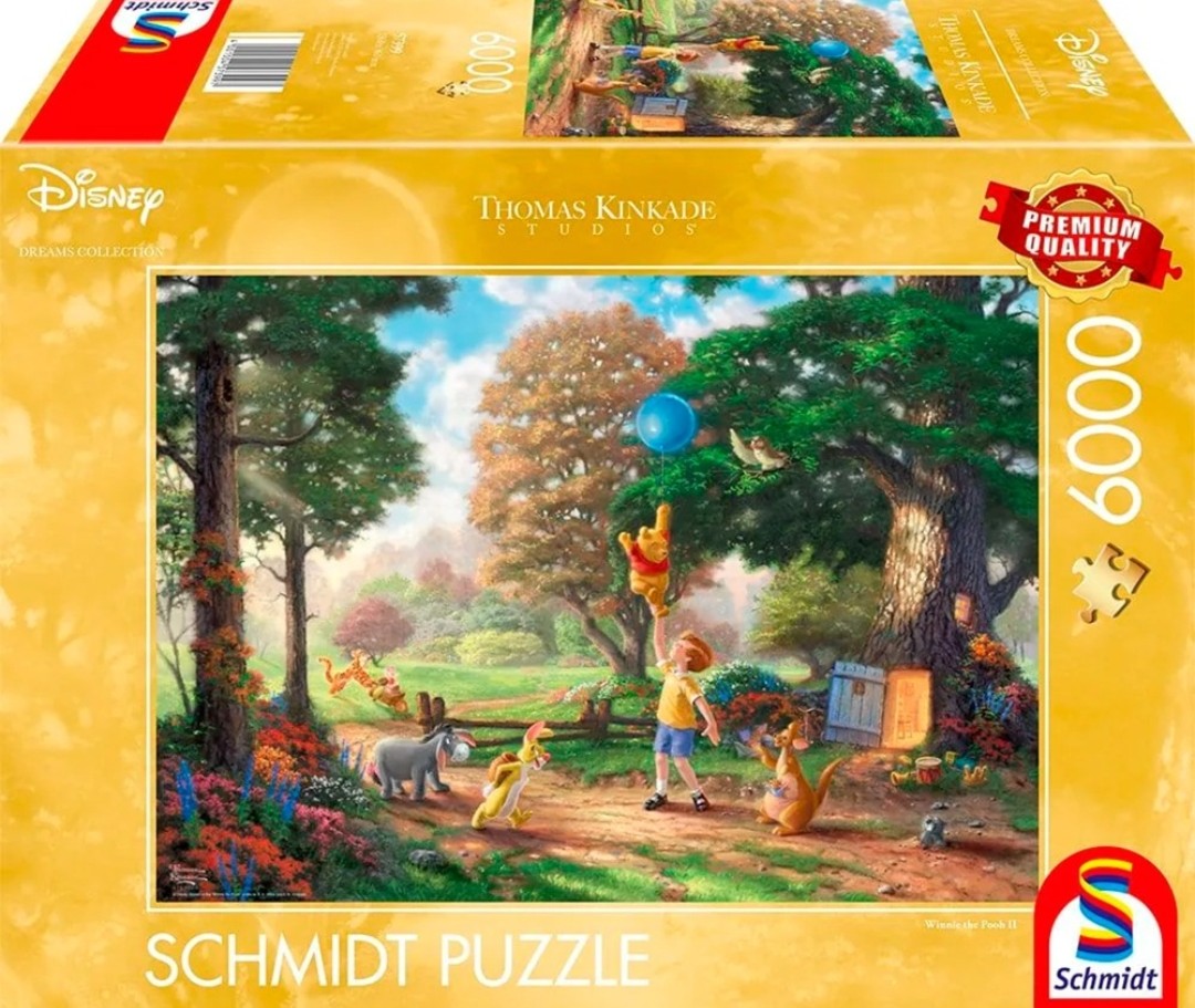 Puzzle Disney Schmidt 6000 pièces Winnie l'ourson