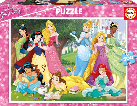 Puzzle Disney Educa 500 pièces Princesses Disney