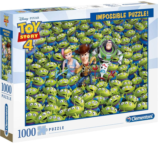 Puzzle Disney Clementoni 1000 pièces Impossible Toy Story