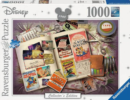 Puzzle Disney Ravensburger 1000 pièces Mickey anniversaire 1940