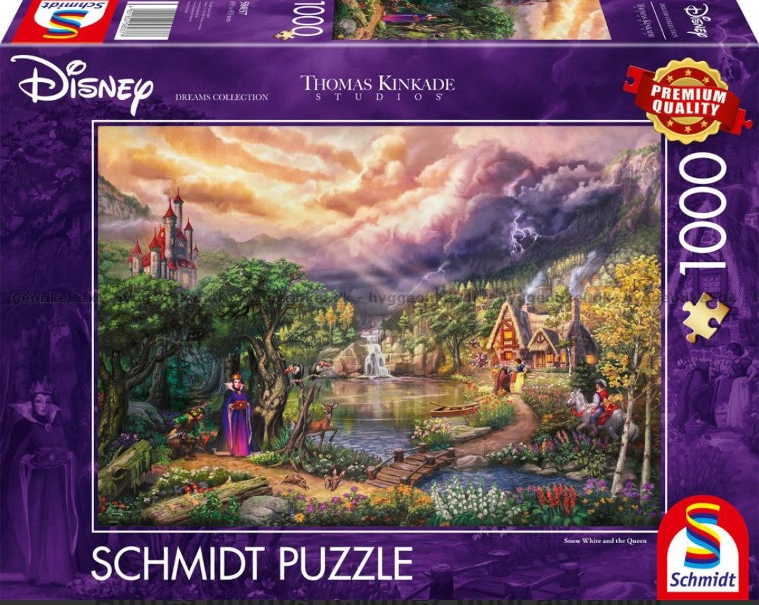 Puzzle Disney Schmidt 1000 pièces Blanche-Neige et la reine