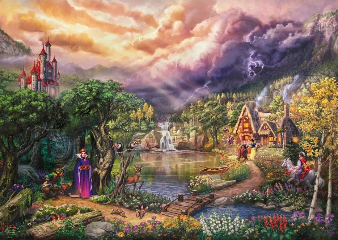 Puzzle Disney Schmidt 1000 pièces Blanche-Neige et la reine