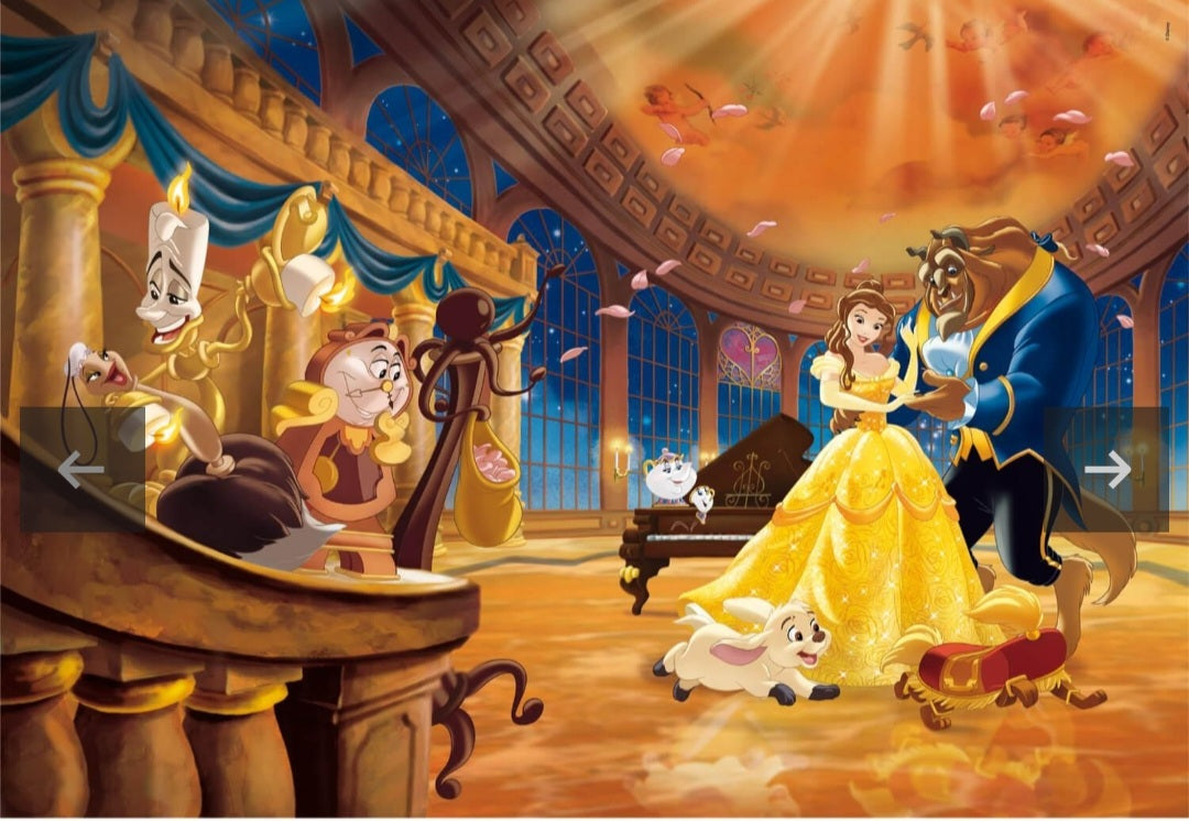 Puzzel Disney Clementoni 1000 p. De schoonheid en het beest