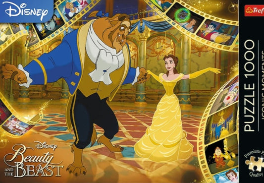 Puzzle Disney Trefl 1000 pièces la Belle et la Bête Iconic moments