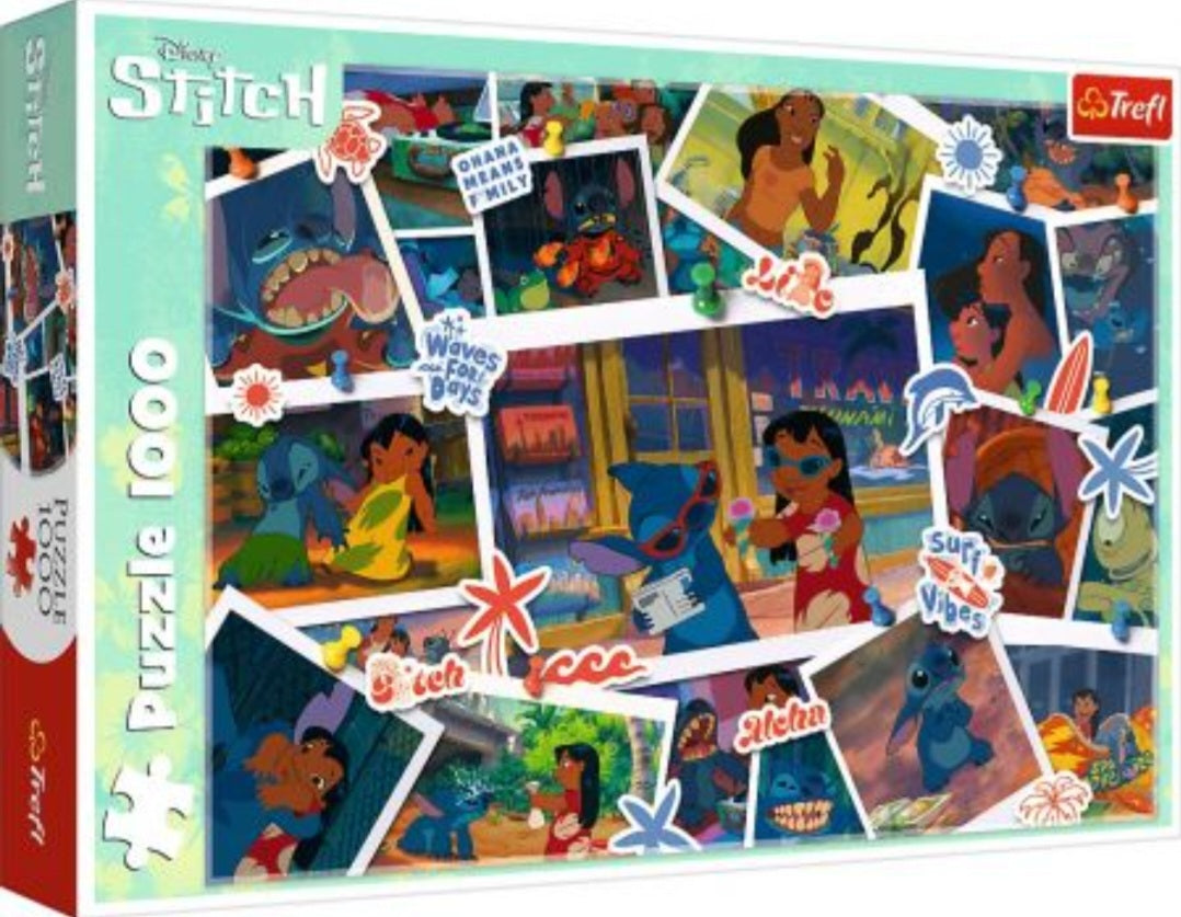 Puzzle Disney Trefl 1000 pièces Lilo et Stitch