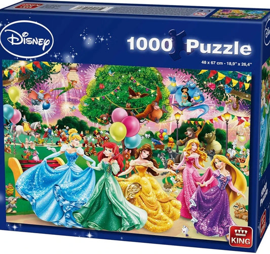 Puzzle Disney King 1000 pièces Princesses