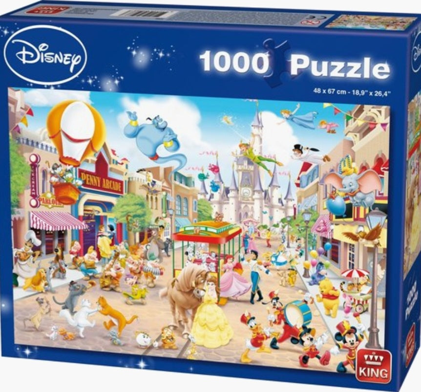 Puzzle Disney King 1000 pièces Disneyland