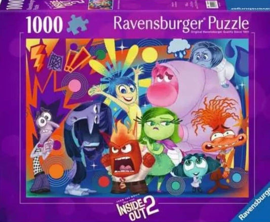 Puzzle Disney Ravensburger 1000 pièces Vice et Versa 2