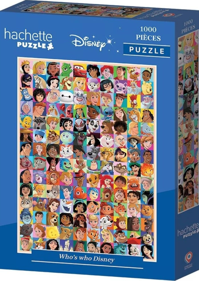 Puzzle Disney Hachette 1000 pièces Who's who