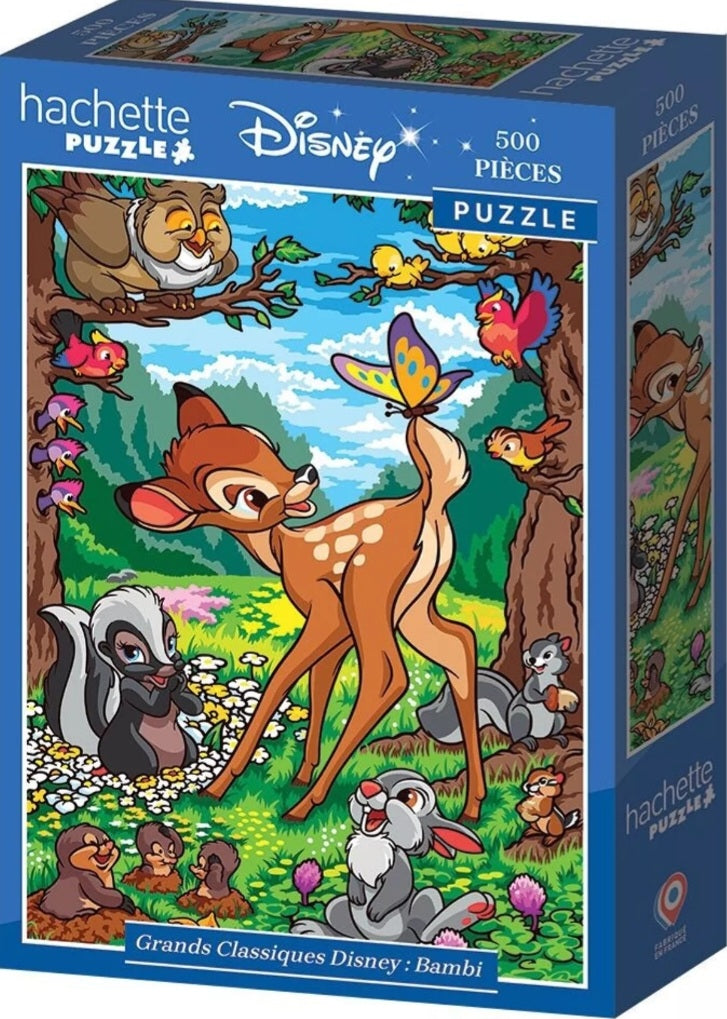 Puzzle Disney Hachette 500 pièces Bambi