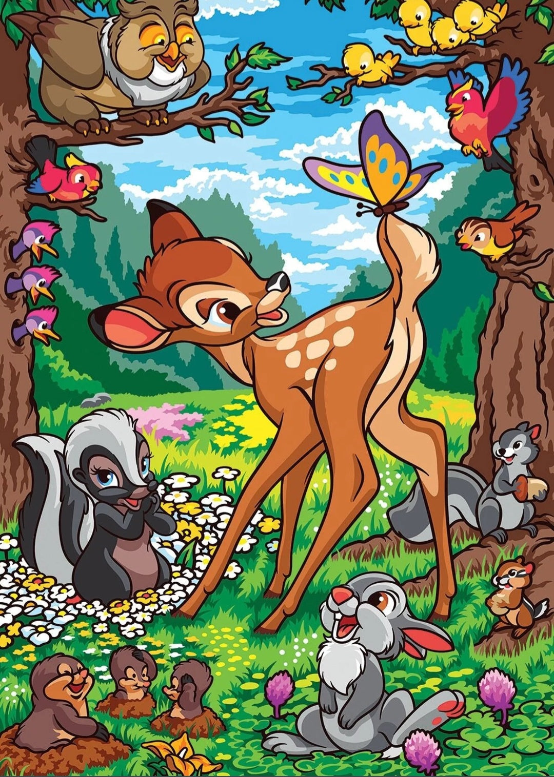 Puzzle Disney Hachette 500 pièces Bambi