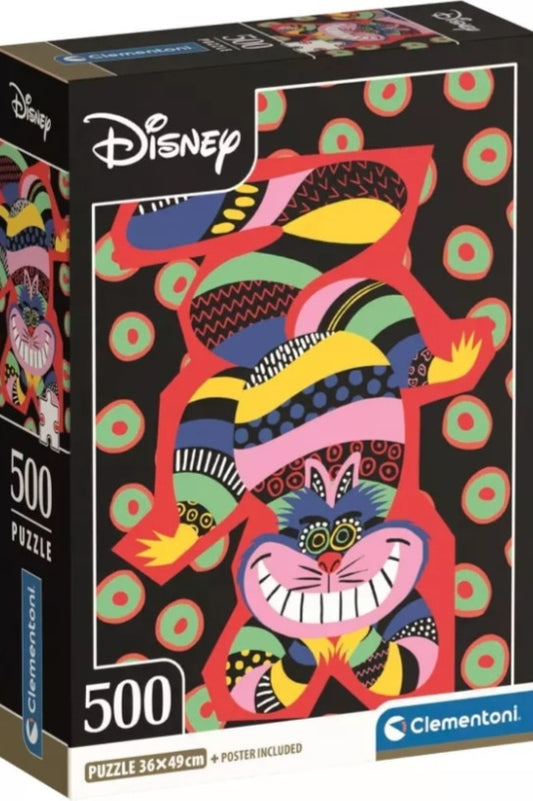 Disney Clementoni legpuzzel van 500 stukjes The Cheschire Cat