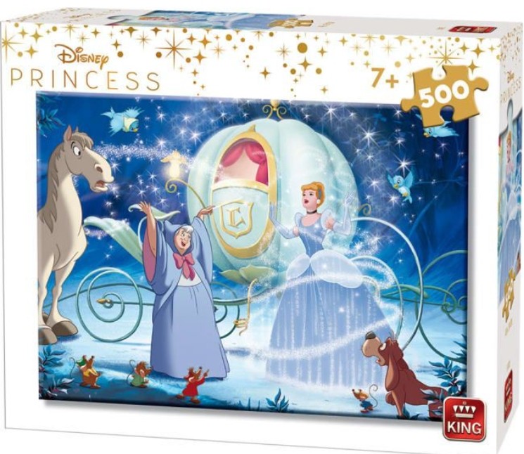 Puzzle Disney King 500 pièces Cendrillon