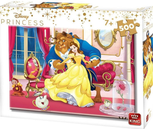 Puzzle Disney King 500 pièces La Belle et la bête