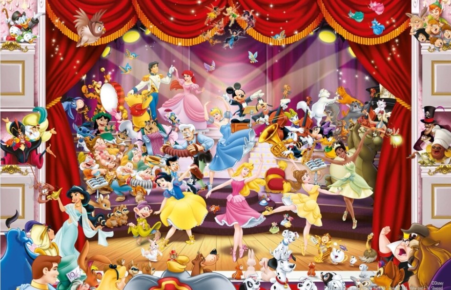 Puzzle Disney King 1500 pièces Le théâtre