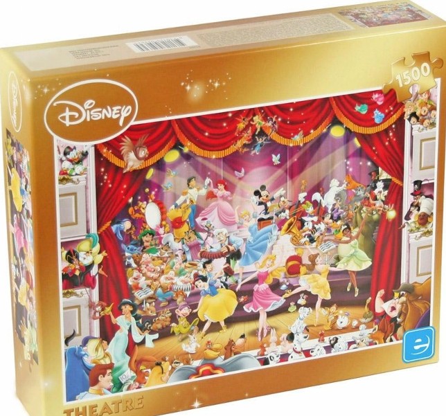 Puzzle Disney King 1500 pièces Le théâtre