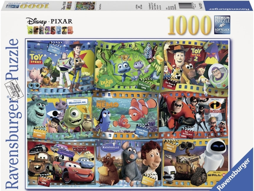 Puzzle Disney Ravenburger 1000 pièces Pixar movies