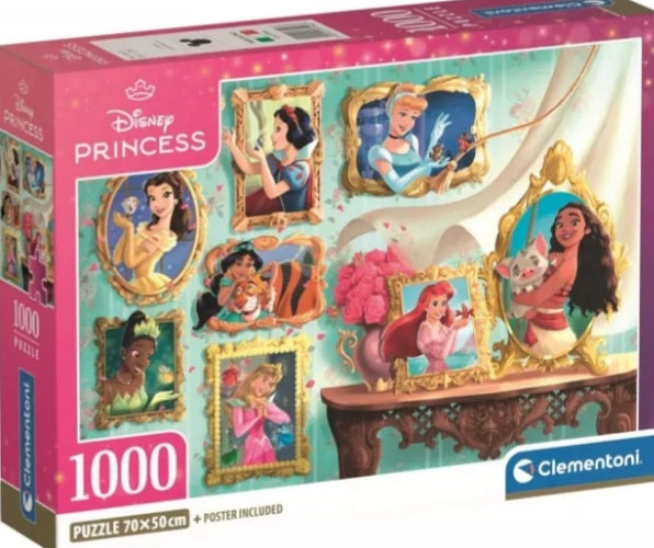 Puzzle Disney Clementoni 1000 pièces Les princesses