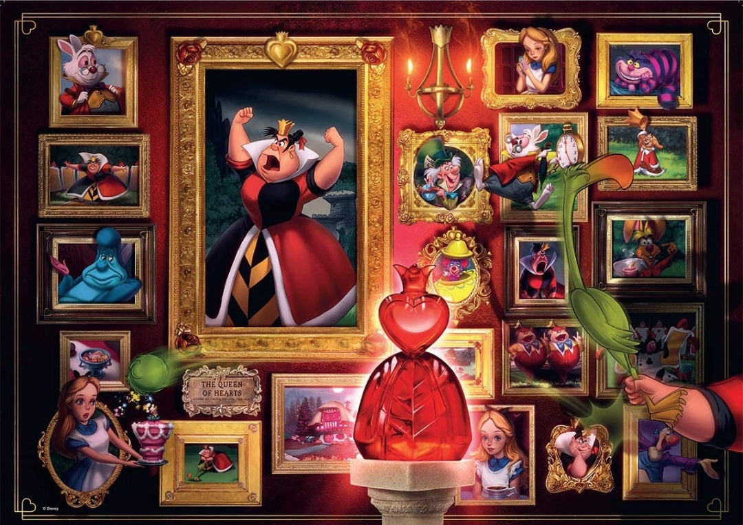 Puzzel Disney Ravensburger Villainous The Queen of Hearts