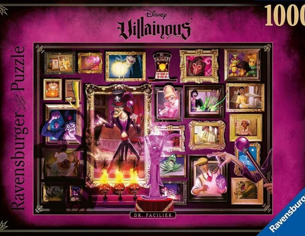 Disney Ravensburger Villainous legpuzzel van 1000 stukjes Dr. Facilier