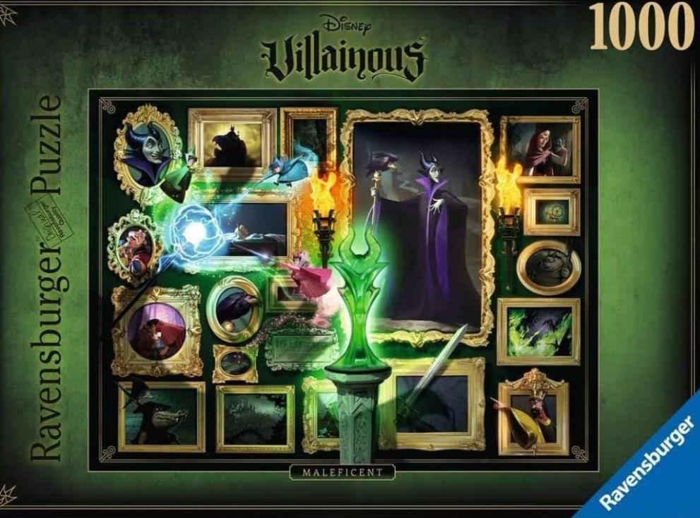 Puzzle Disney Ravensburger Villainous 1000 pièces maléfique