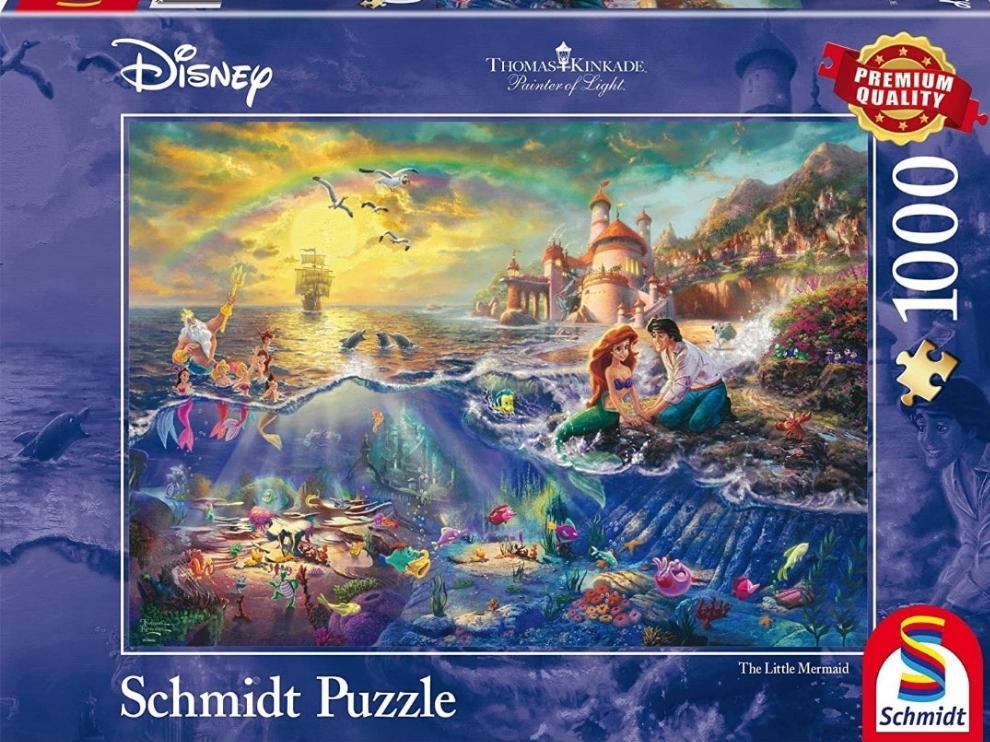 Disney Schmidt puzzel van 1000 stukjes Ariel de kleine zeemeermin