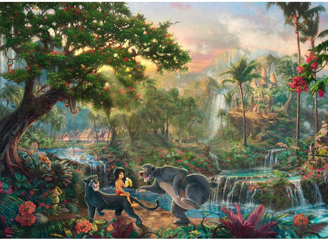 Puzzle Disney Schmidt 1000 pièces le livre de la jungle