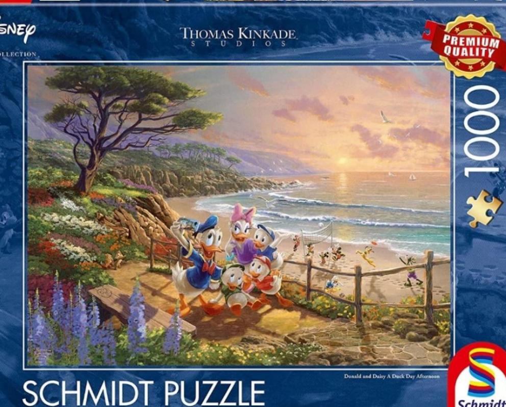 Disney Schmidt puzzel van 1000 stukjes Donald en zijn vrienden