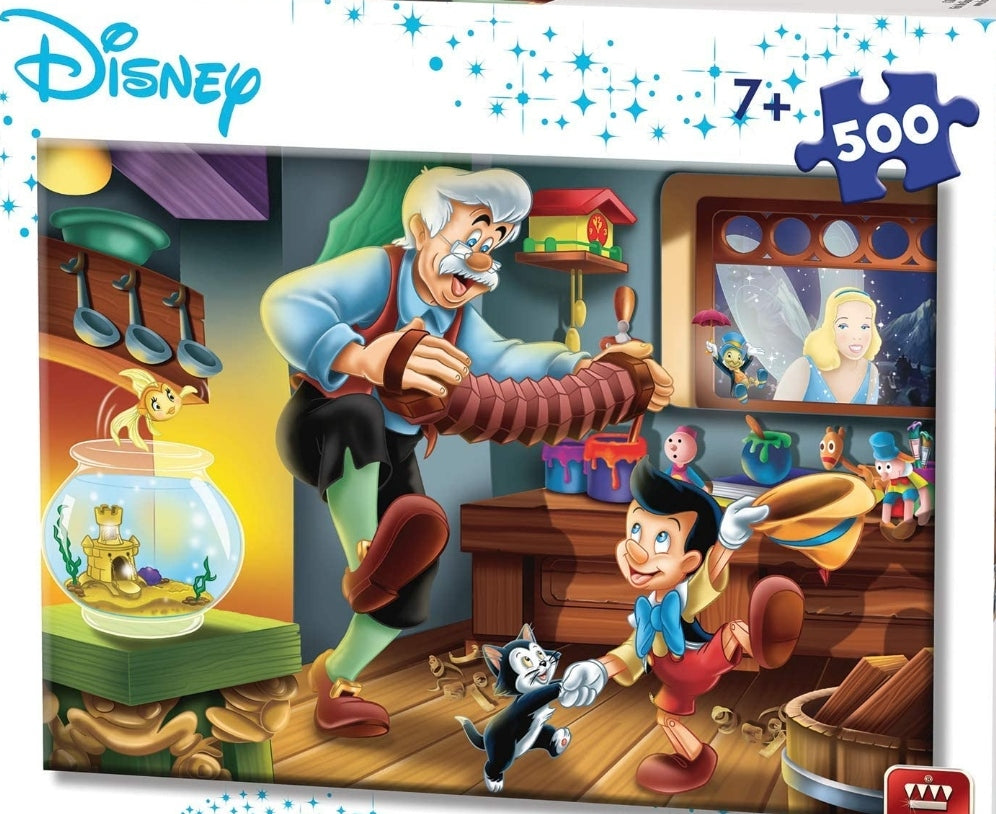 Puzzle Disney King 500 pièces Pinocchio