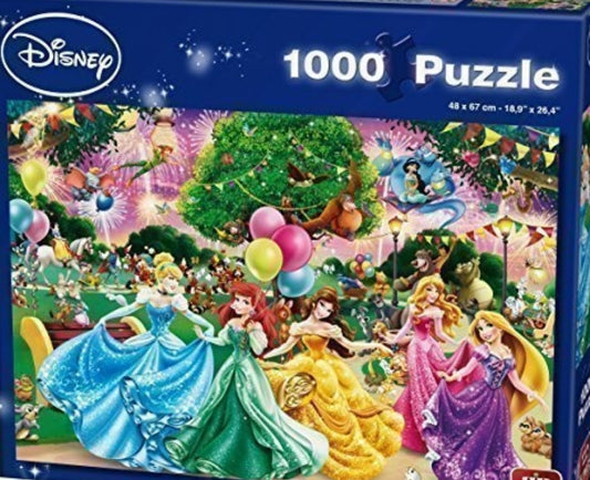 Puzzle Disney King 1000 pièces feux d'artifice