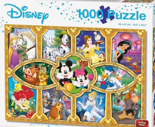 Puzzle Disney King 1000 pièces moments magiques