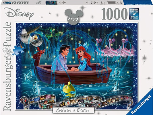 Disney Ravensburger puzzel van 1000 stukjes Ariel de kleine zeemeermin