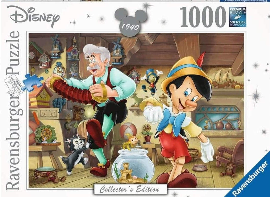 Puzzle Disney Ravensburger 1000 pièces Pinocchio