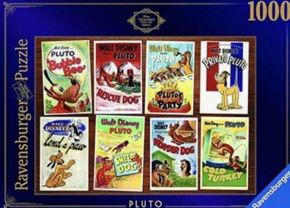 Puzzle Disney Ravensburger 1000 pièces Pluto