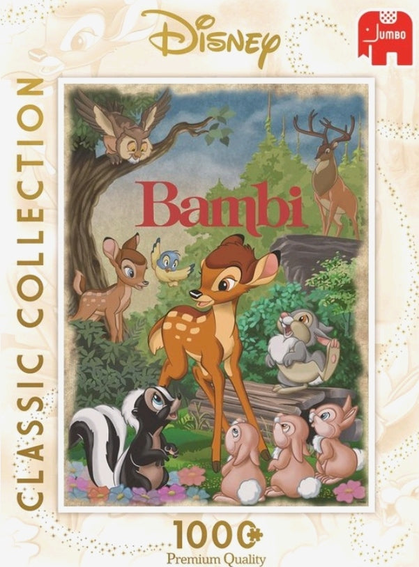 Puzzle Disney Jumbo 1000 pièces Bambi