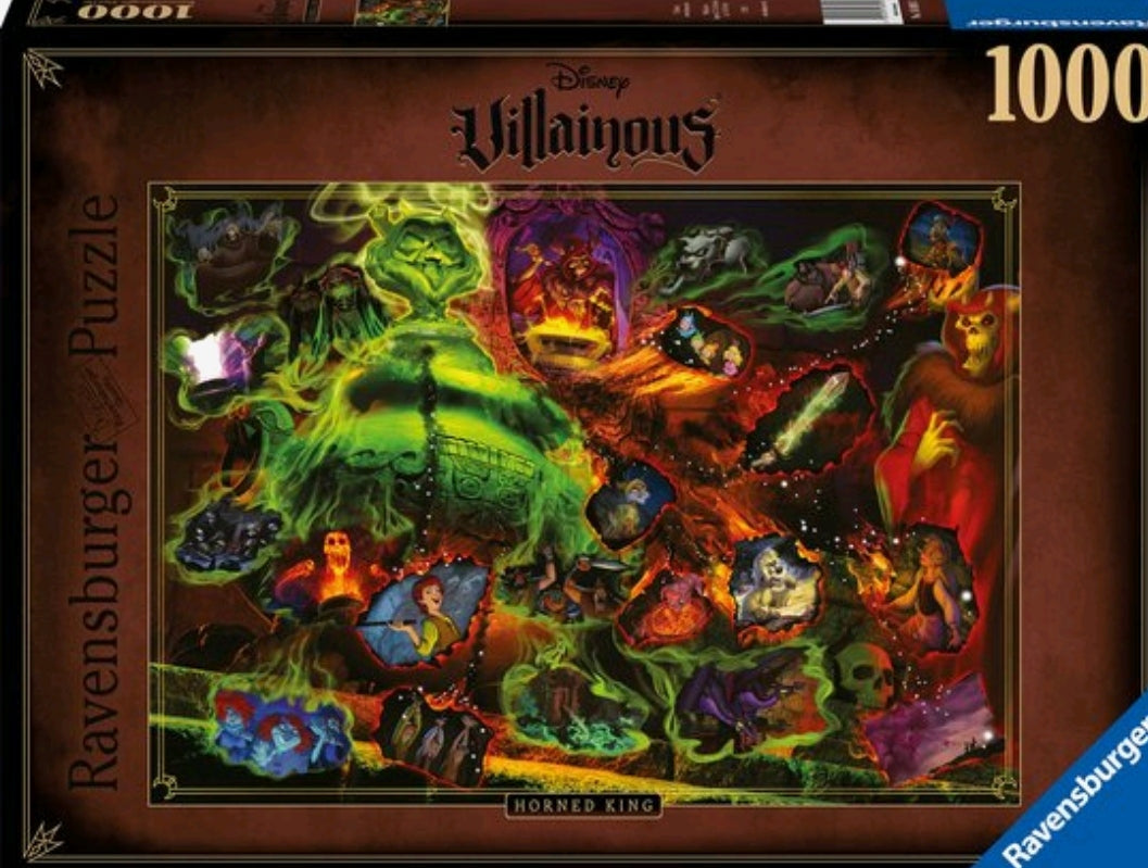 Puzzle Disney Ravensburger Villainous 1000 pièces Horned King