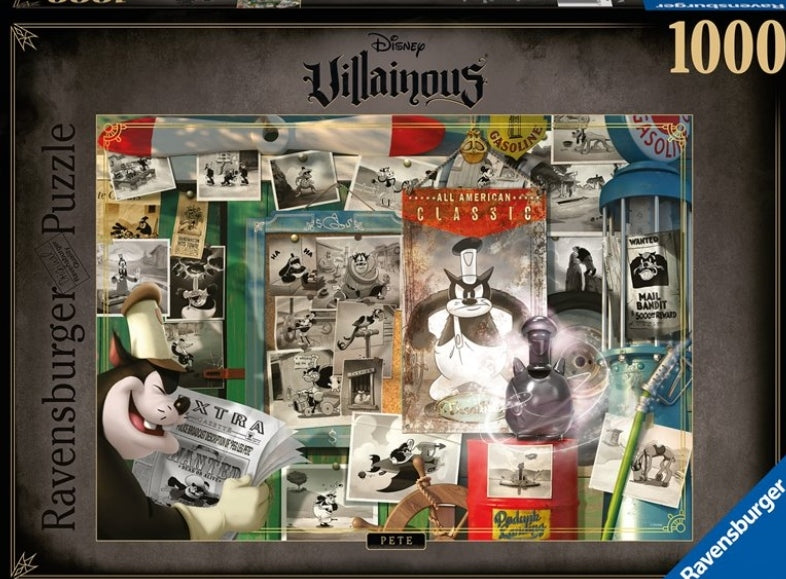 Puzzle Disney Ravensburger Villainous 1000 pièces Pat Hibulaire