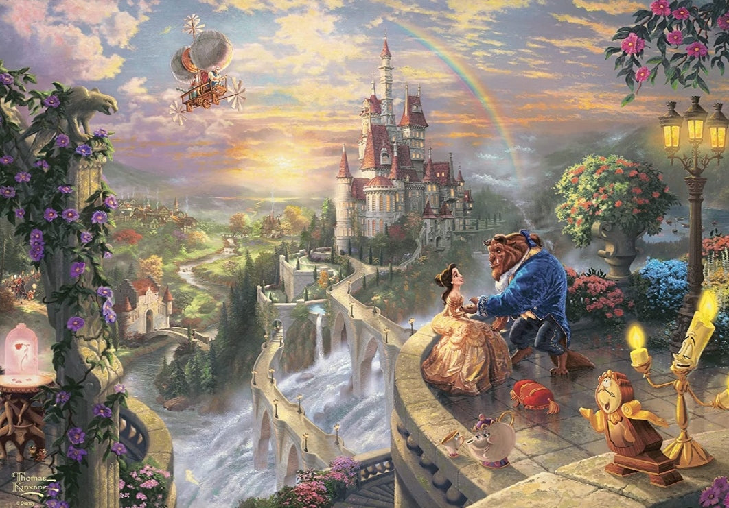 Puzzle Disney La Belle et la Bête, Assemblage de Puzzles de