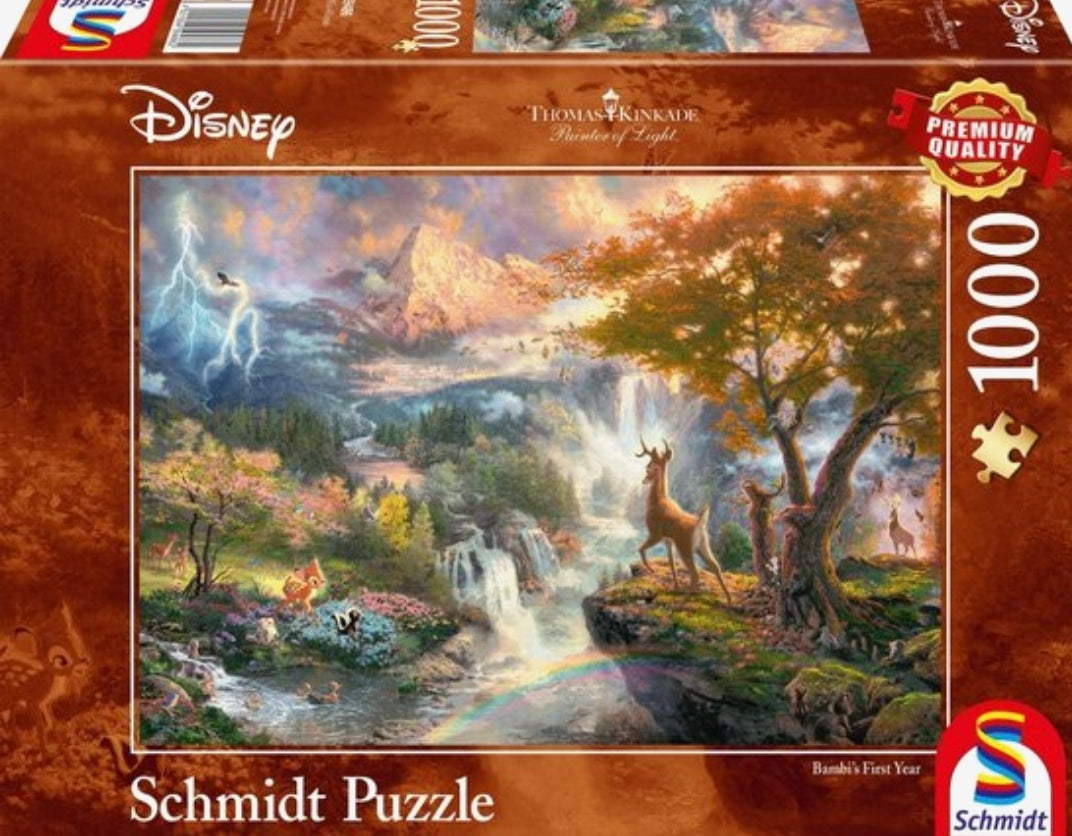 Puzzel Disney Schmidt 1000 stukjes Bambi