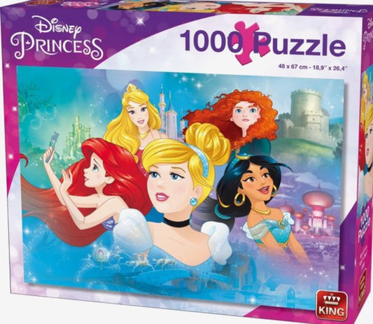 Puzzle Disney King 1000 pièces objet de collection Princesses