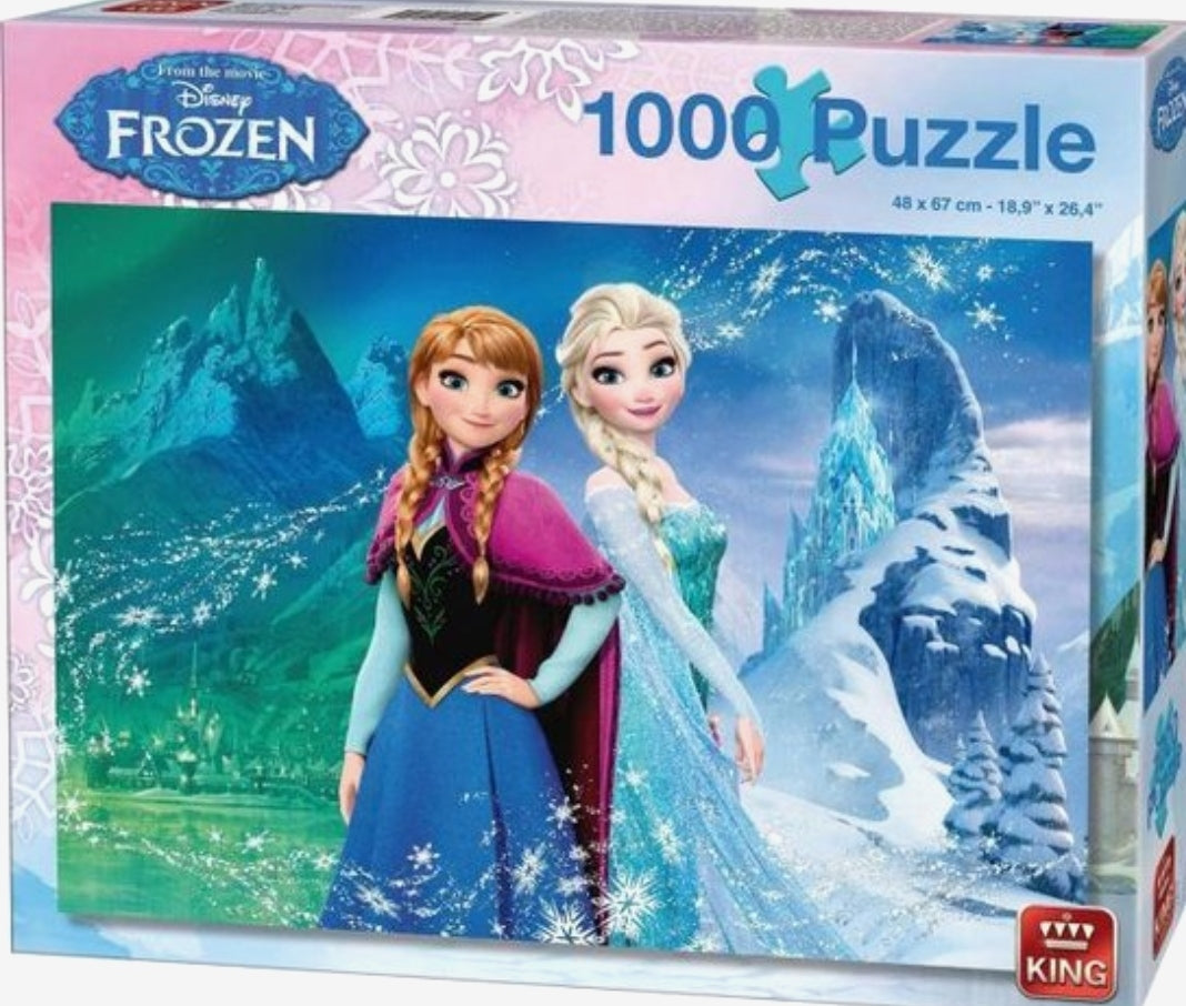 Disney King 1000 stukjes bevroren legpuzzel