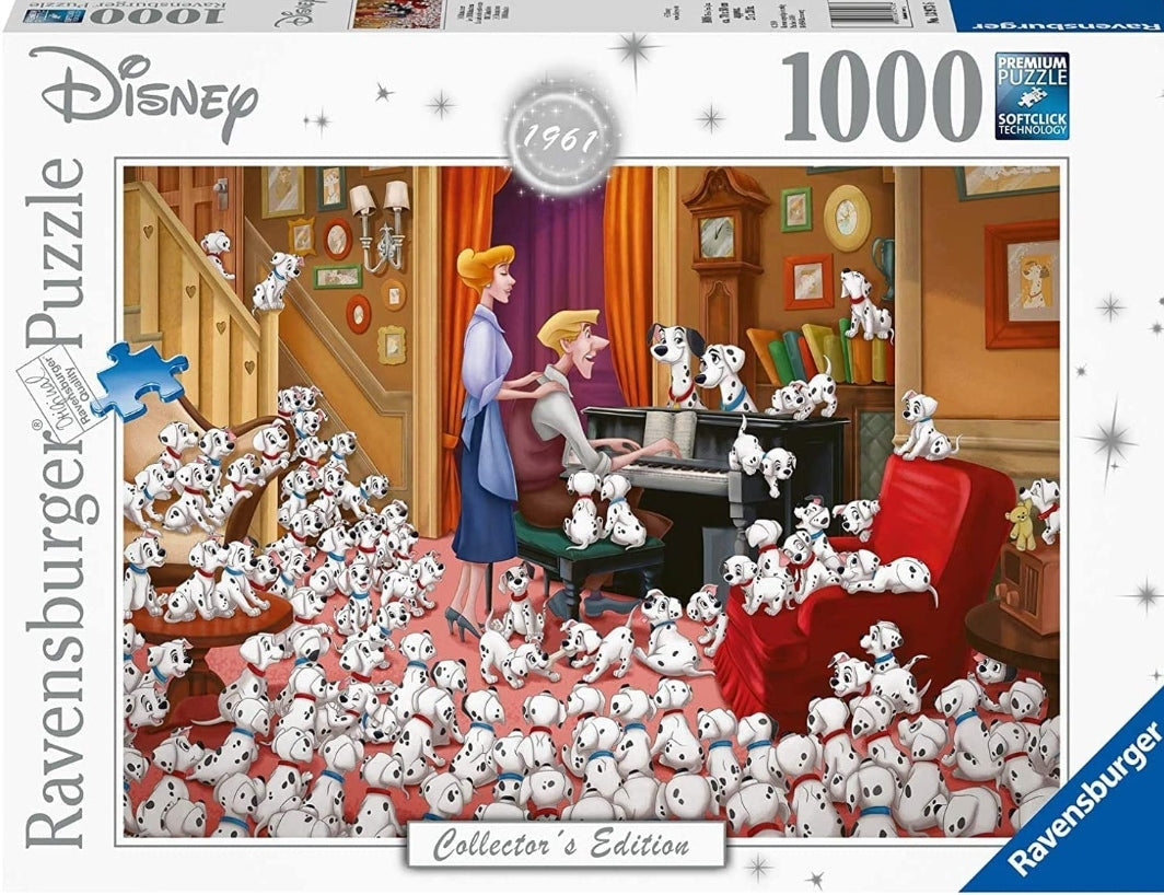 Puzzle Disney Ravensburger 1000 pièces 101 Dalmatiens