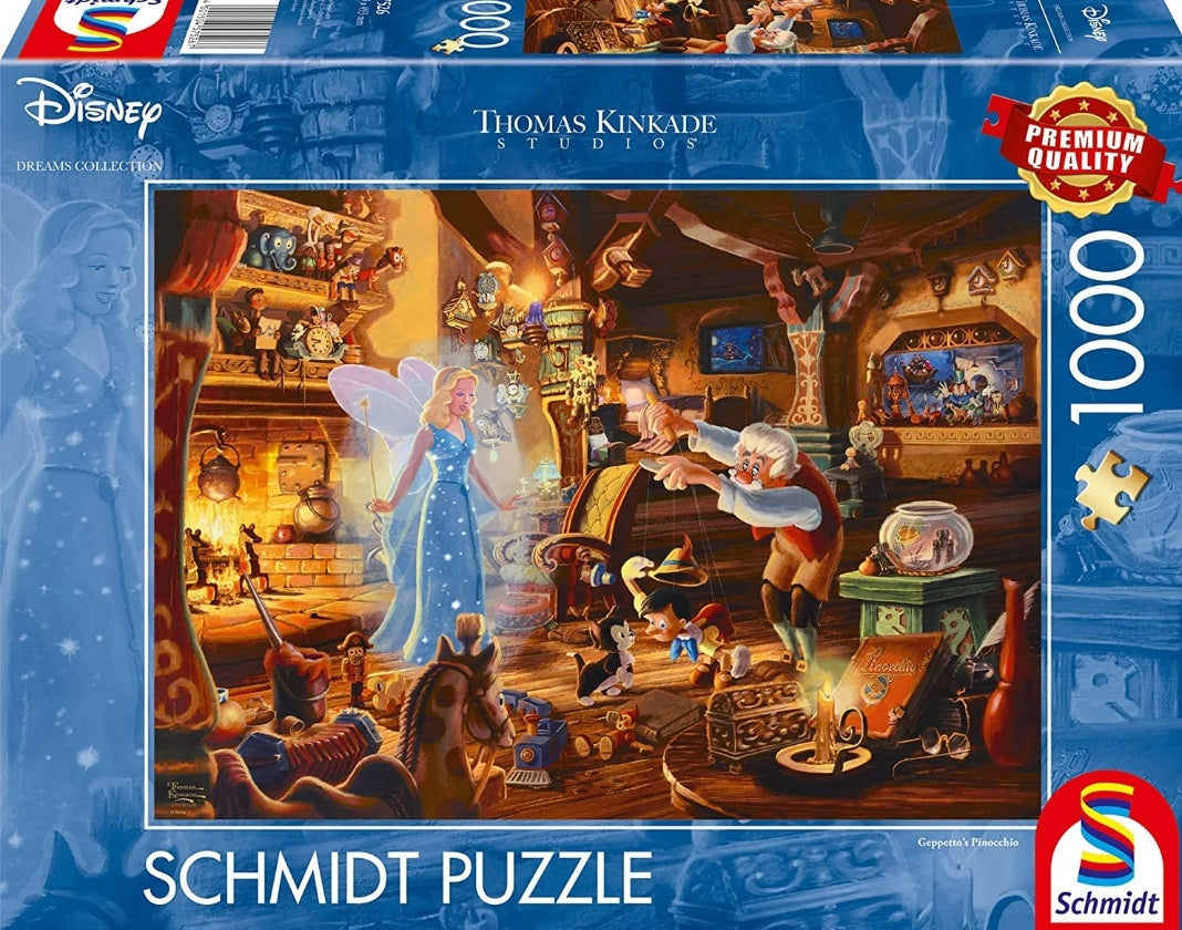 Puzzel Disney Schmidt 1000 p. Pinokkio