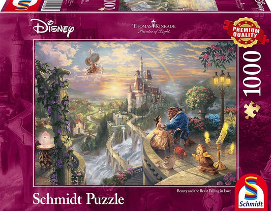 Puzzle Disney Schmidt 1000 pièces La belle et la bête